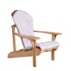 Royal White Adirondack Chair Cushion