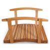 4-ft Garden Bridge with Side Rails