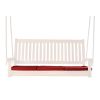 Red Teak Swing Cushions