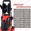 3000 PIS Electric Pressure Washer - red