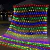 LED String Light Net Mesh Curtain Xmas Wedding Party Outdoor Christmas Lights - As pic