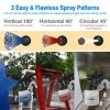 800ML Paint Spray Painter 650W Paint Sprayer Machine 800ML/Min Output HVLP Oil Primer Water Sprayer - Blue