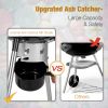18" Black Portable Kettle Charcoal Grill - Black - Painted Steel
