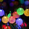 8 Modes Solar String Lights Outdoor LED Crystal Globe Light Waterproof Fairy Lights Garlands For Christmas Party Outdoor Decor - Corlorful - 5M 8 Mode