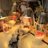 1pc Christmas Snow Globe String Lights For Wishing Bottle Garden Backyard Patio Wedding Party Indoor Outdoor Xmas Decorations, Powered By Battery Box(